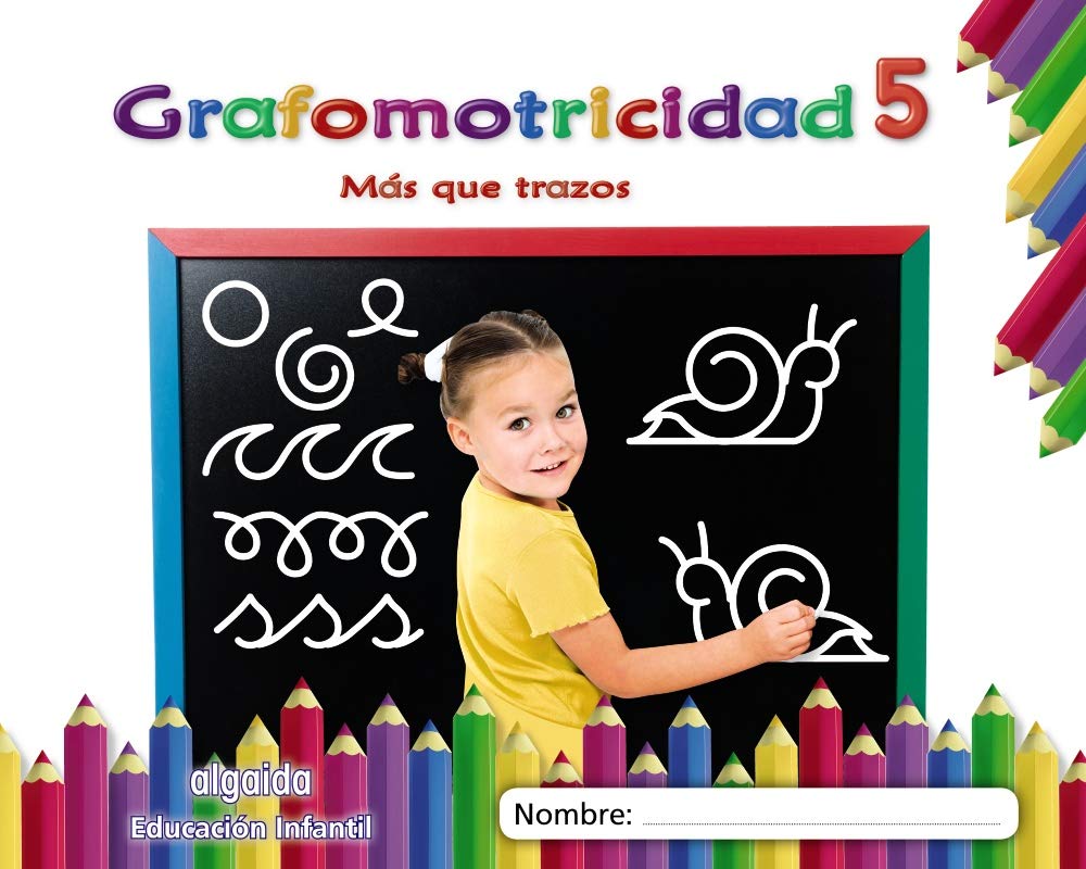 Grafomotricidad 5. Más que trazos book