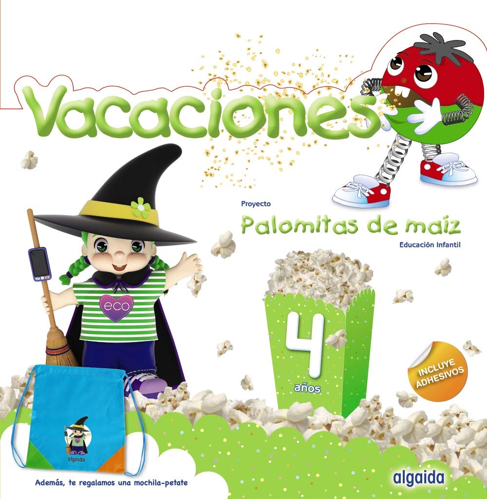 Palomitas de maíz 4. Cuaderno de vacaciones book