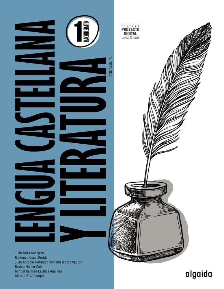 Lengua Castellana y Literatura 1º Bachillerato (Proyecto Algaida LOMLOE) Learning & Reference