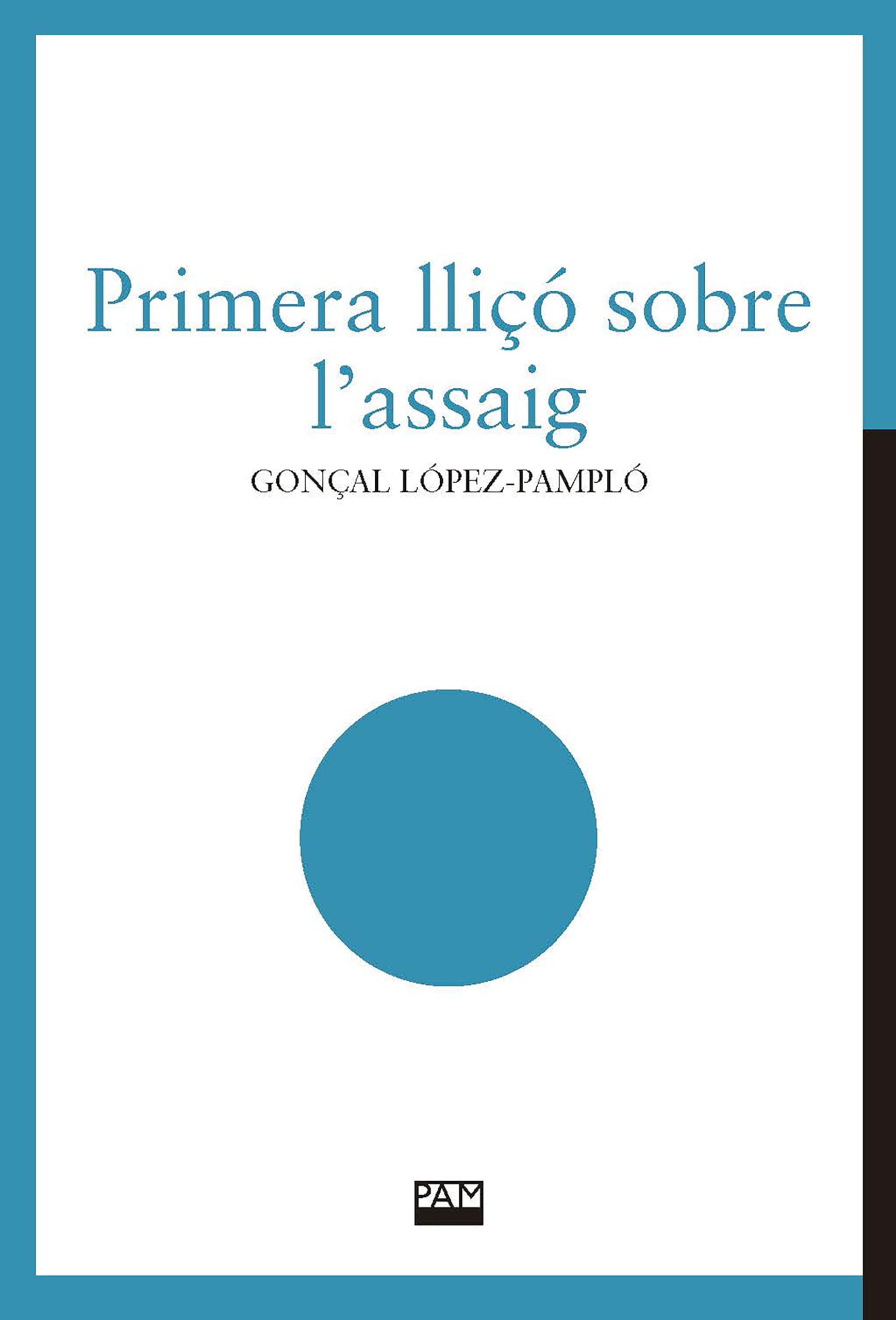 Primera lliçó sobre l'assaig book