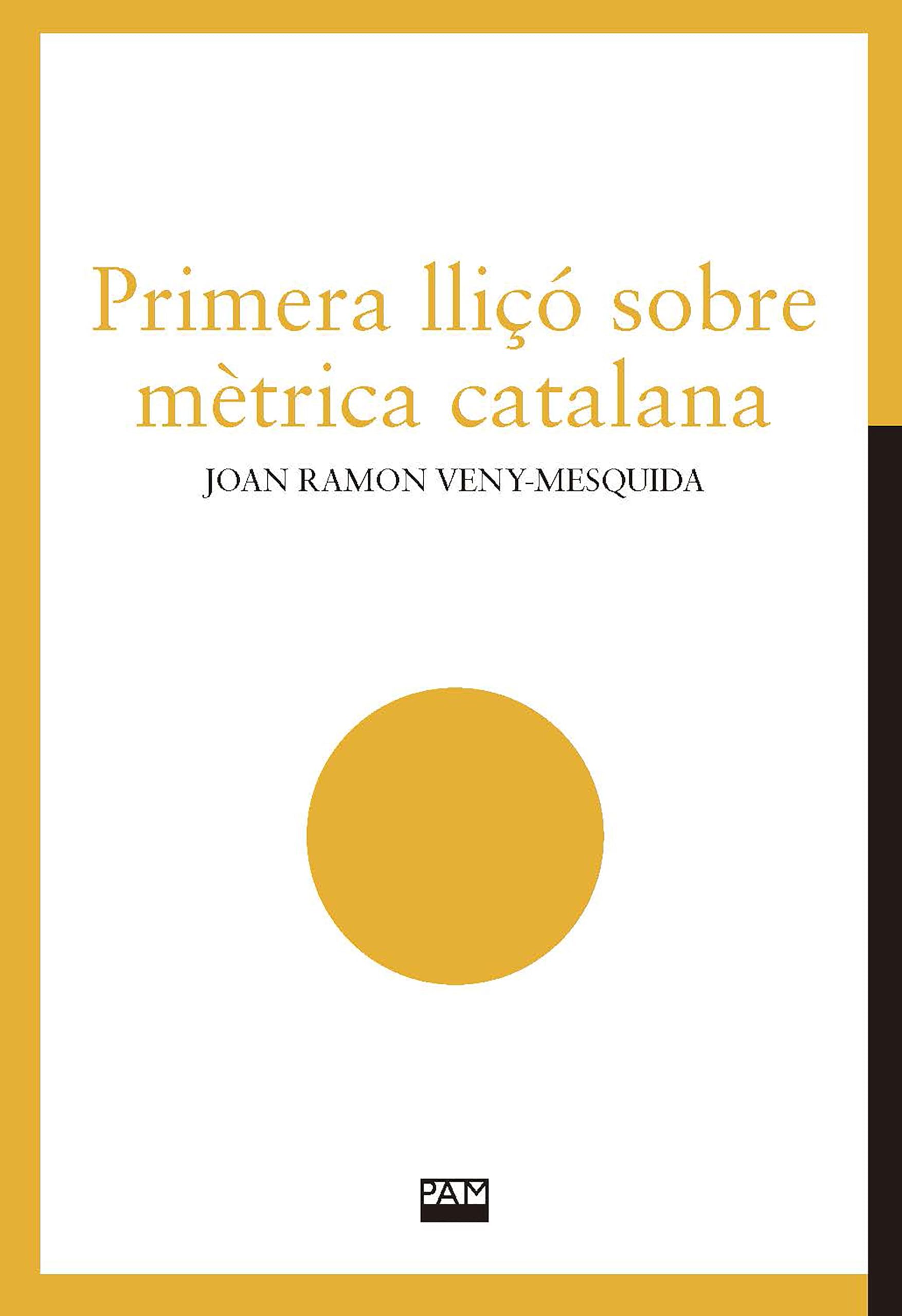 Primera lliçó sobre mètrica catalana book