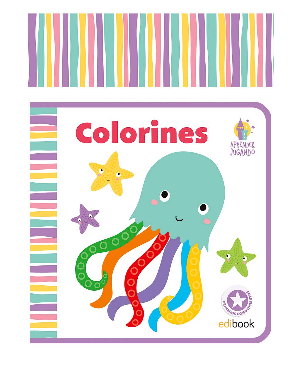 APRENDER JUGANDO - LIBRO CARTÓN Y EVA - colorines book