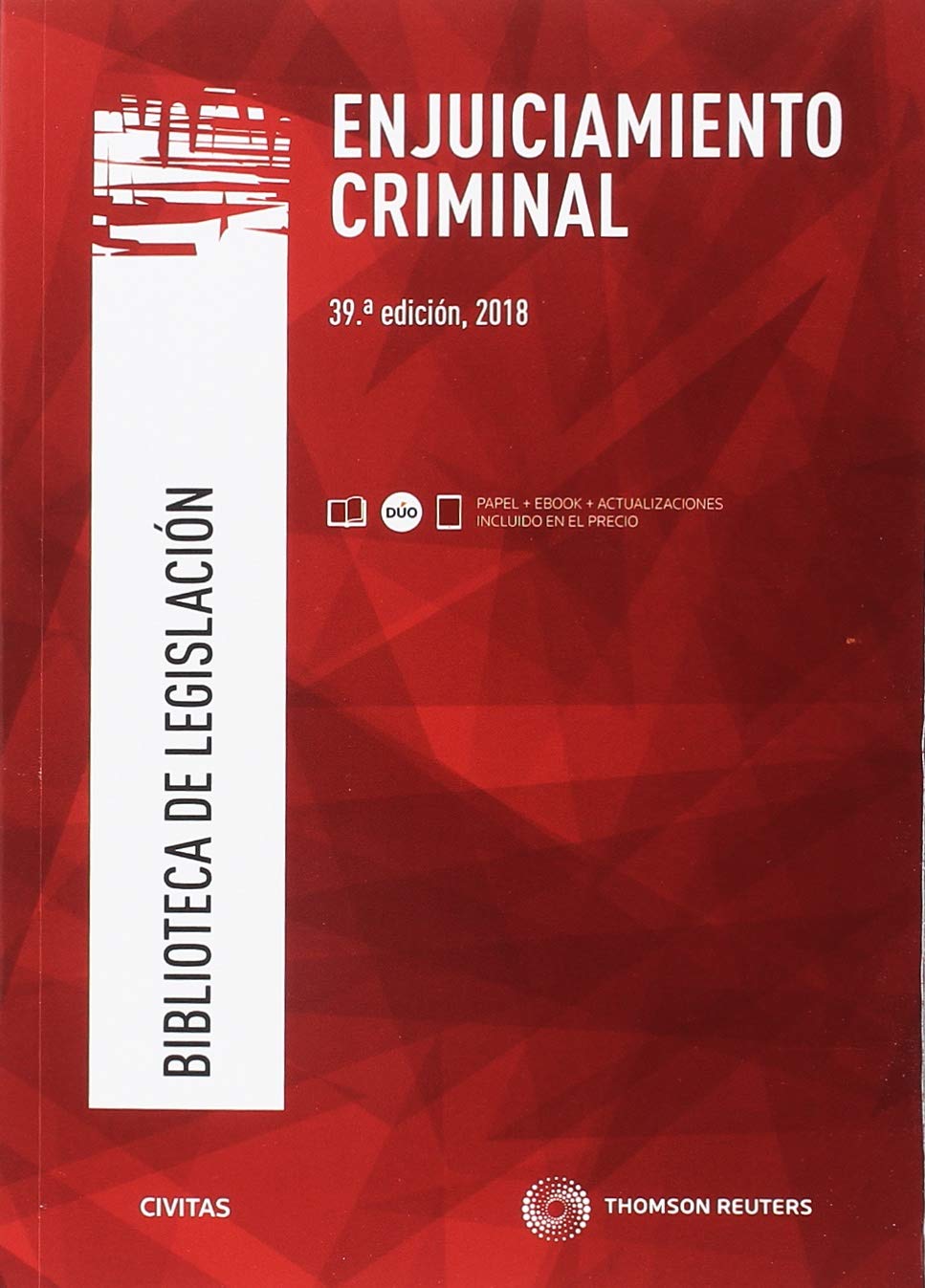 Enjuiciamiento Criminal (Papel + e-book) book