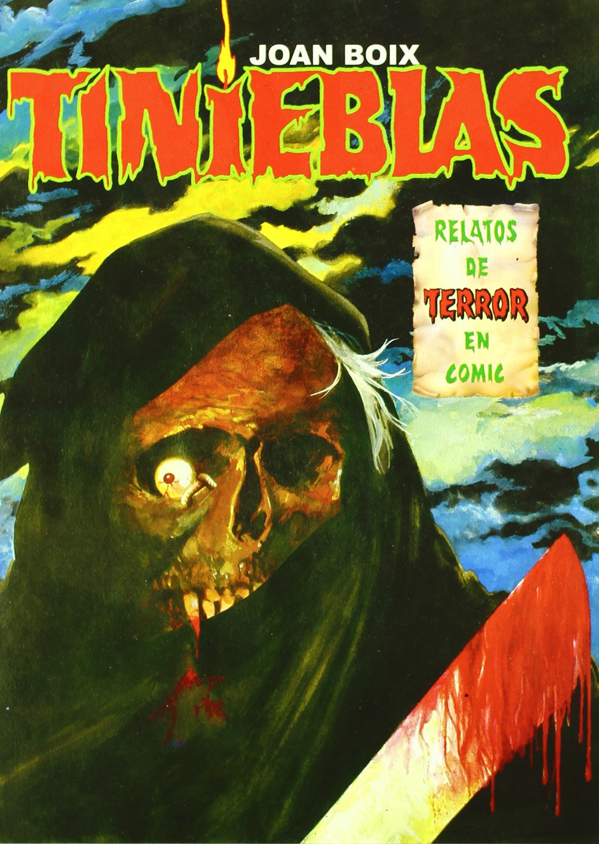 Tinieblas : relatos de horror en cómic book