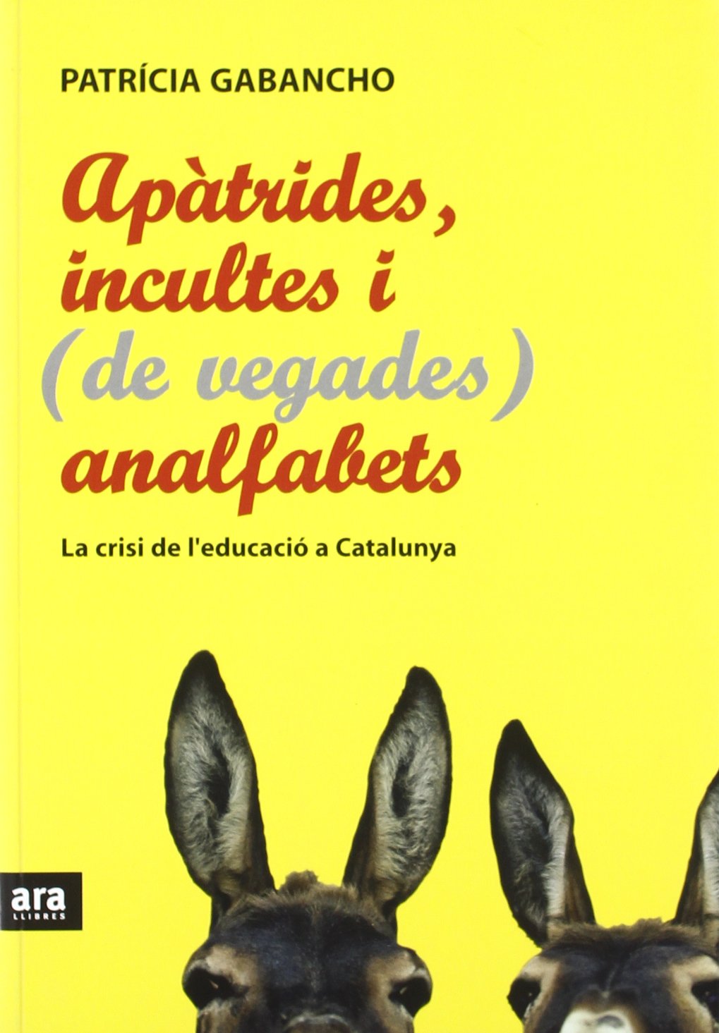 Gabancho, P: Apàtrides, incultes i (de vegades) analfabets : Education & Training