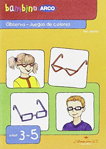 BAMBINO ARCO. Observa. Juegos de colores Books