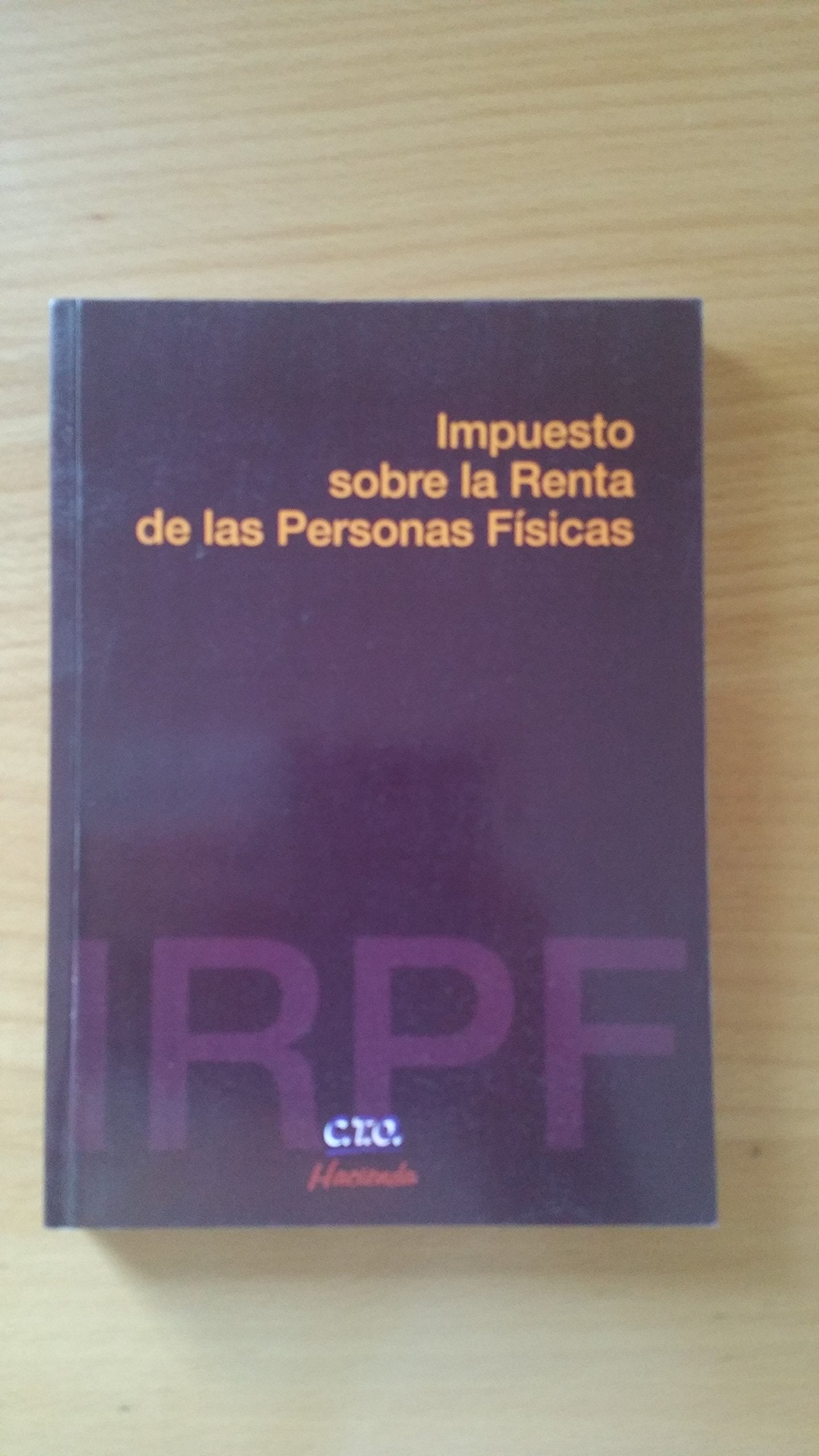 Irpf - impuesto sobre la renta de las personas fisicas Books