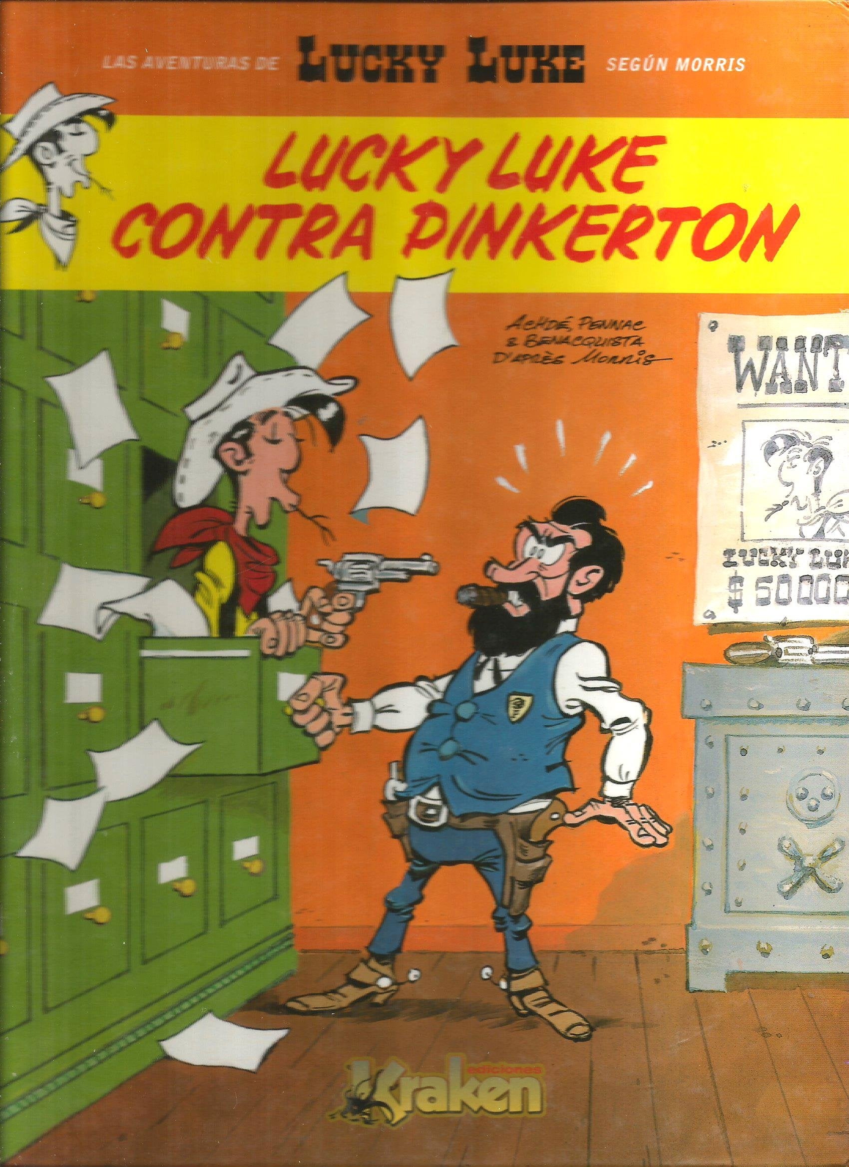 Lucky Luke contra Pinkerton Manga