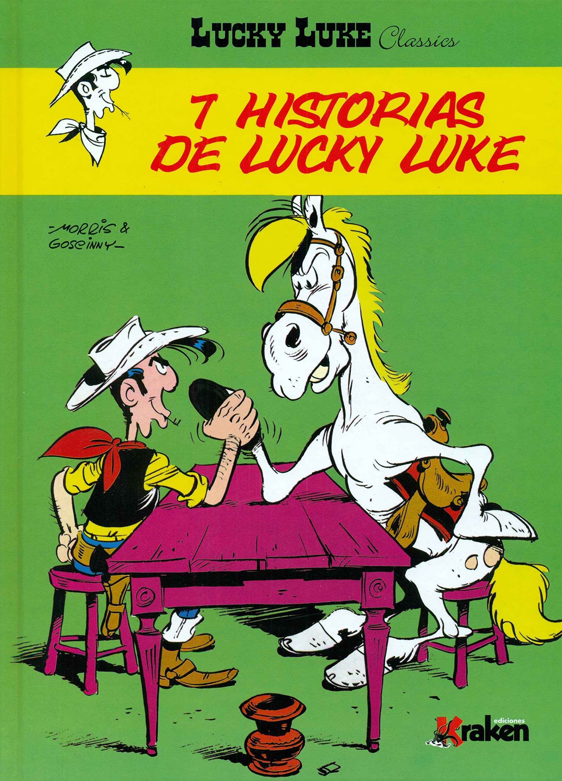 7 Historias de Lucky Luke Manga
