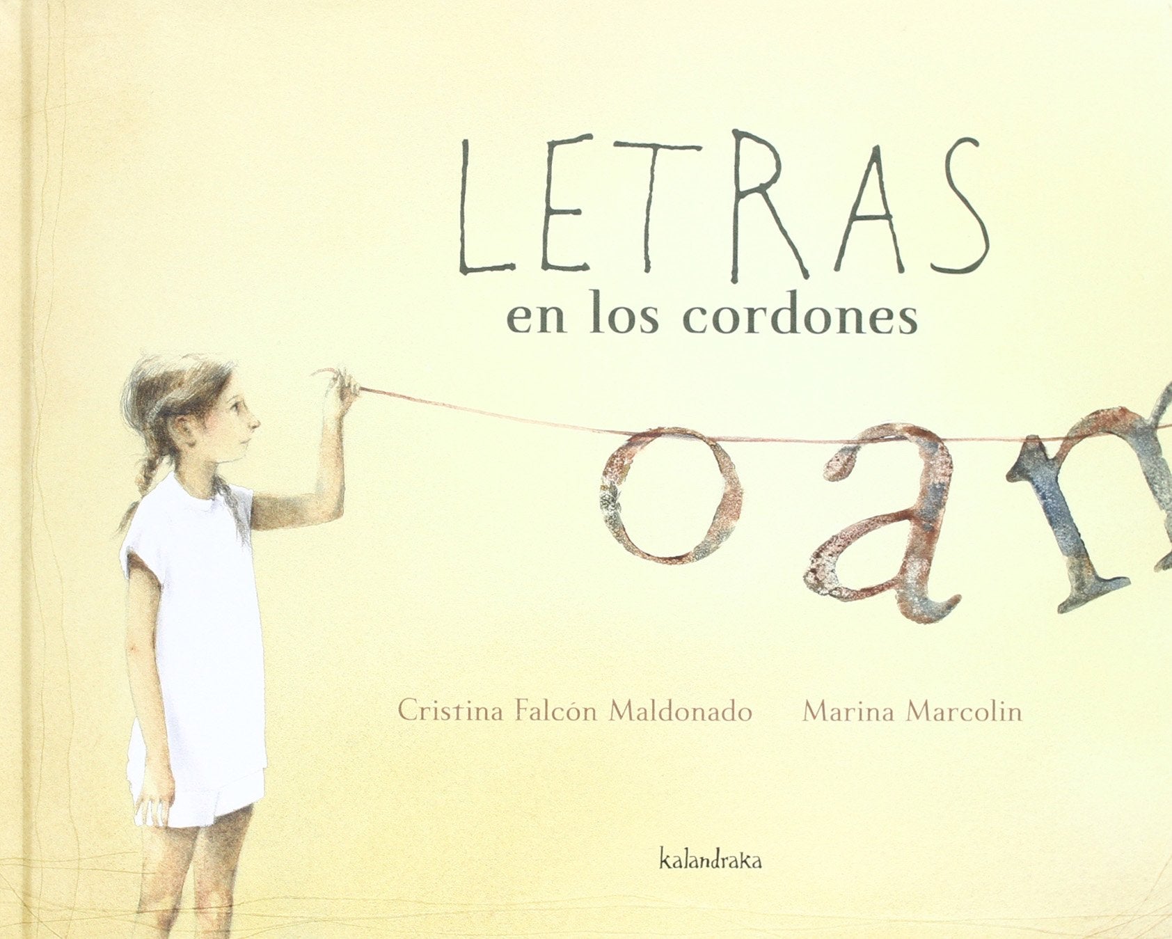 Letras en los cordones / Lyrics on the strings book