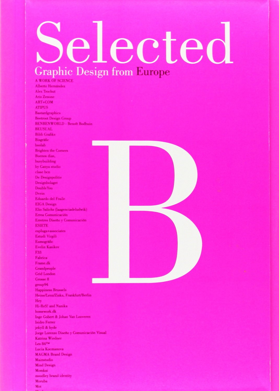 Product Image: Selected B : graphic design from Europe