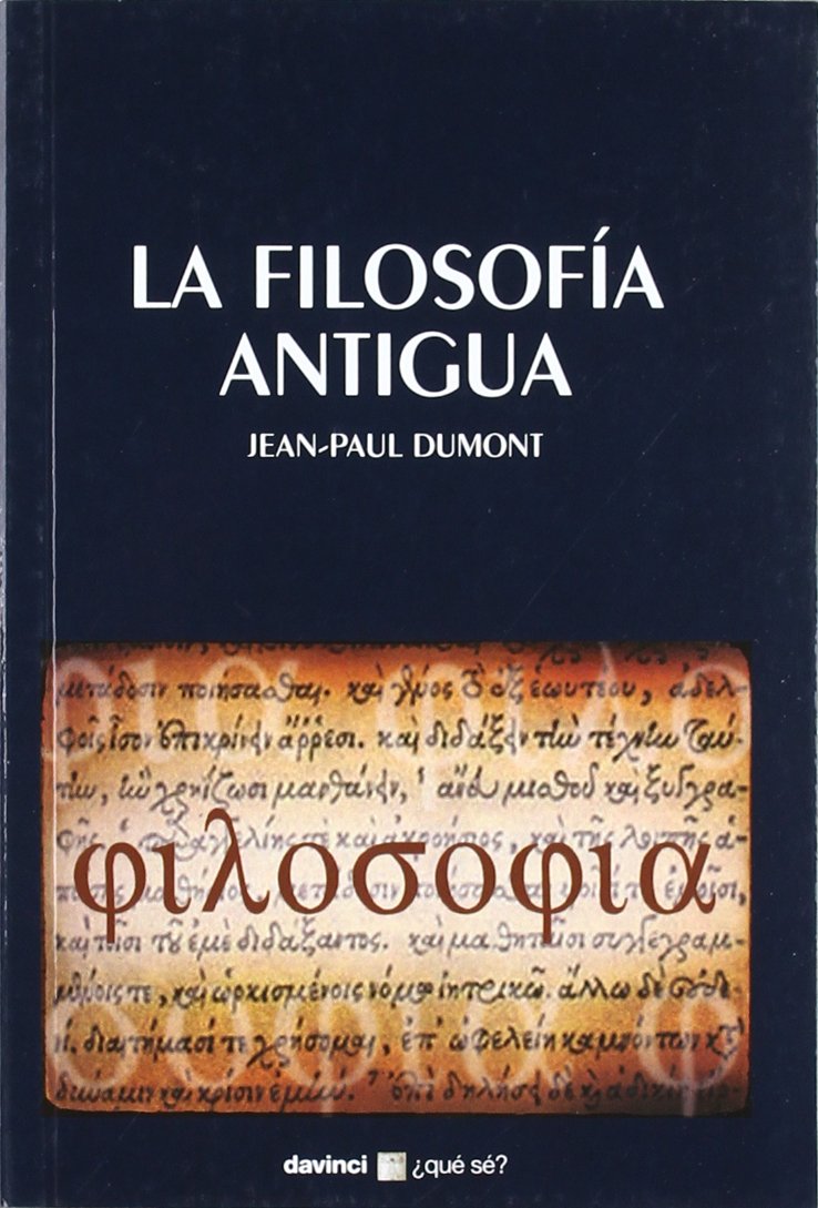 La filosofía antigua Philosophy
