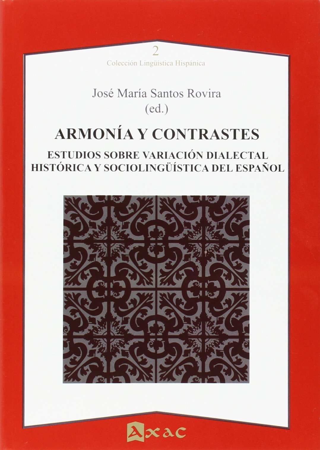 Armonía y contrastes : estudios sobre variación dialectal, histórica y sociolingüística del español (Lingüística Hispánica, Band 2) Social Sciences