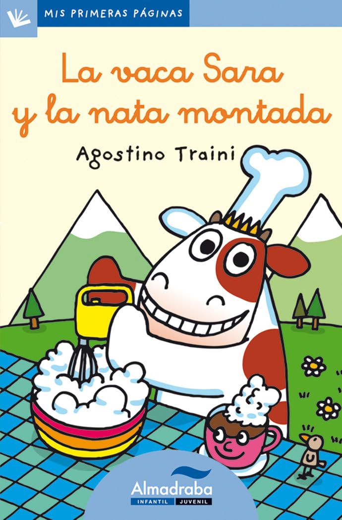 La vaca Sara y la nata montada (letra cursiva) book