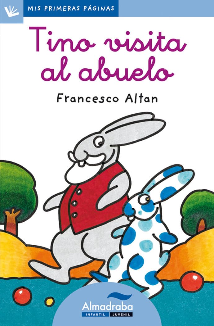 Tino visita al abuelo (letra cursiva) book