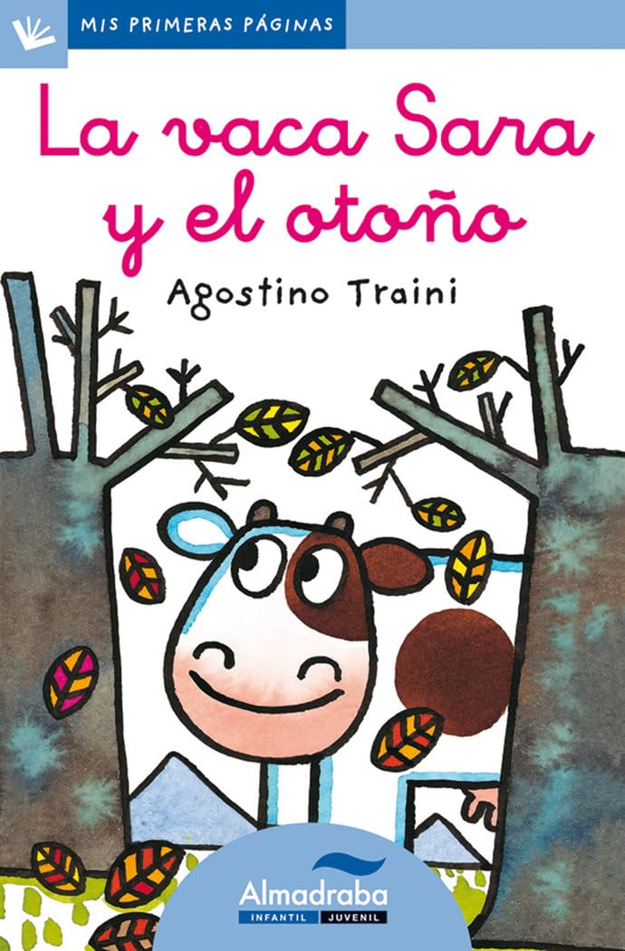 La vaca Sara y el otoño (letra cursiva) book