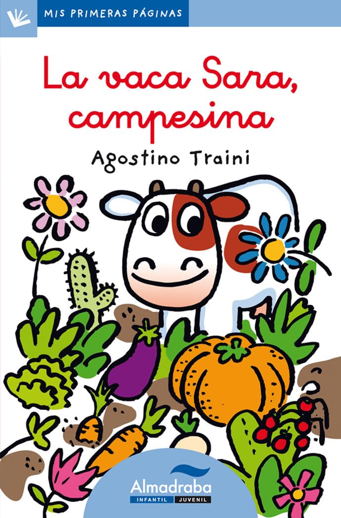 La vaca Sara, campesina (letra cursiva) book