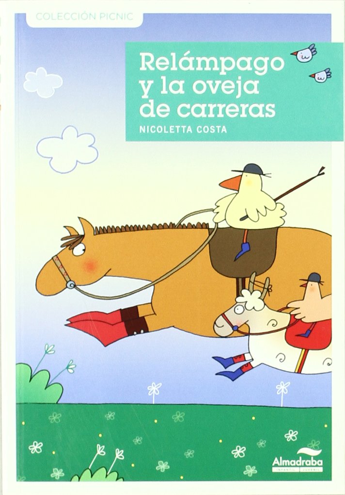 Relámpago y la oveja de carreras book