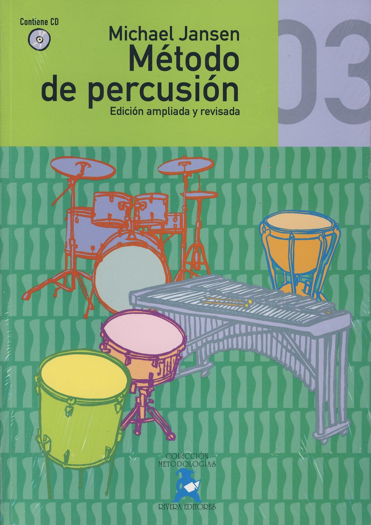 JANSEN M. - Metodo de Percusion Vol.3 (Edicion Ampliada y Revisada) (Inc.CD) Books