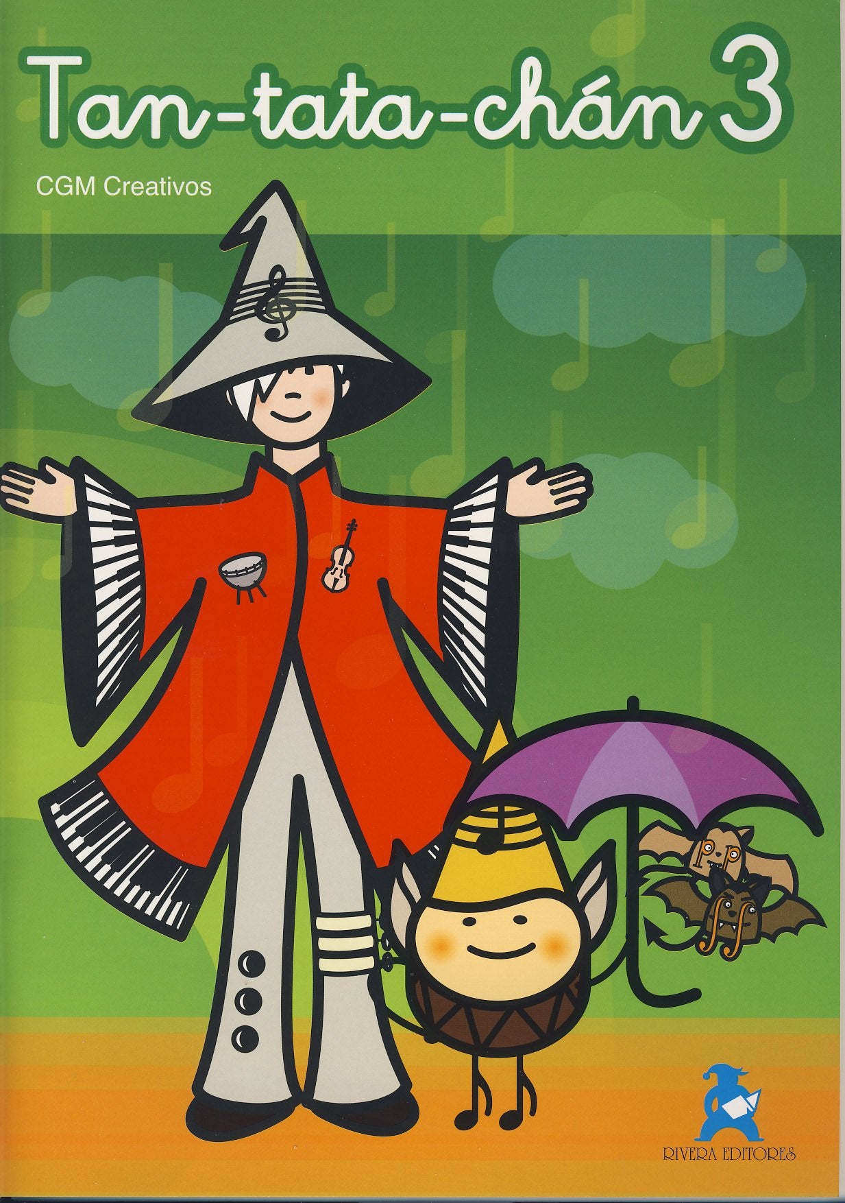 CREATIVOS C.G.M. - Tan tata chan 3 (Cuaderno de Iniciacion Musical) Books