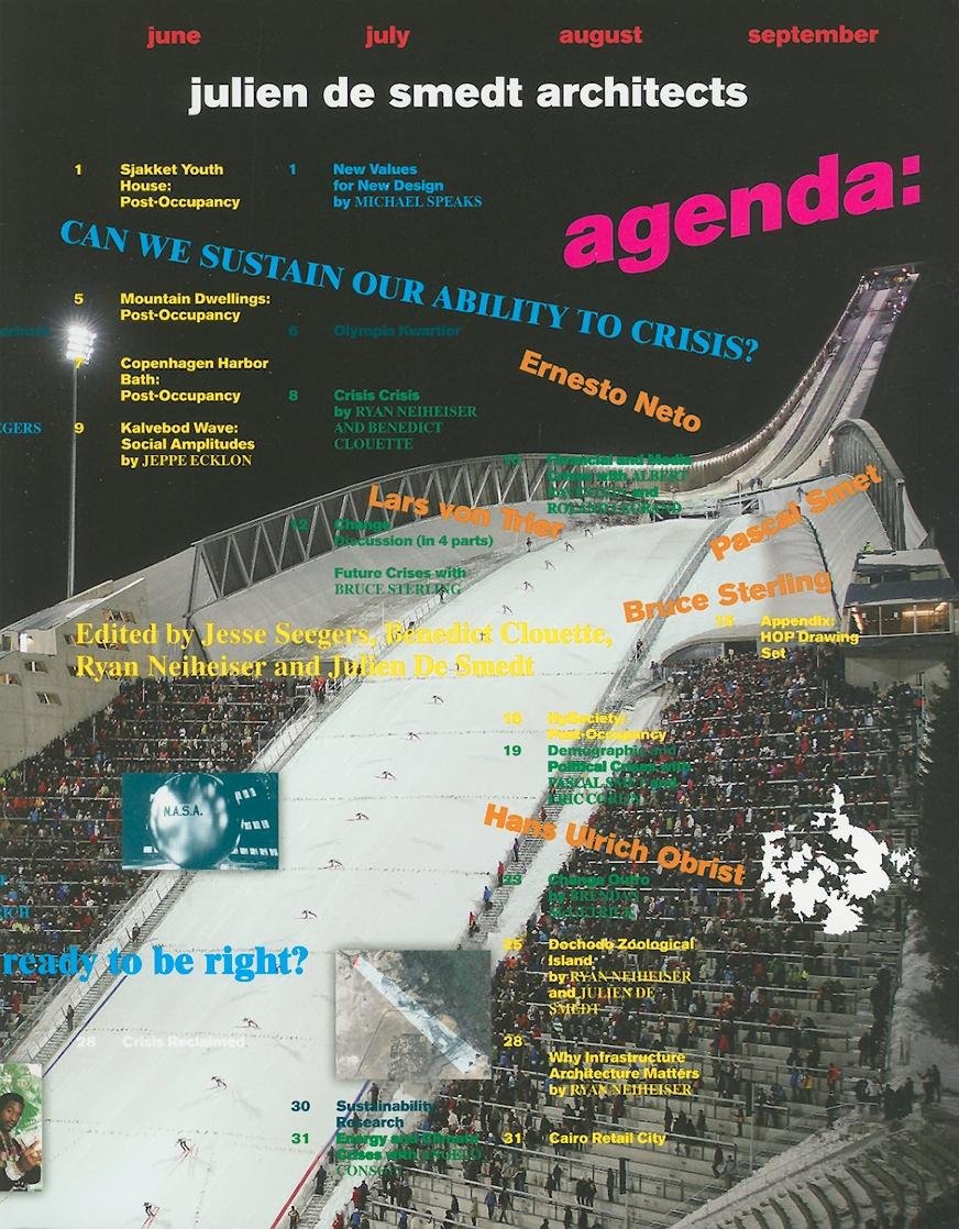 Agenda. JDS Architects: Can We Sustain our Ability to Crisis? Architecture