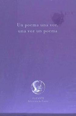 Un poema una voz, una voz un poema Non-fiction