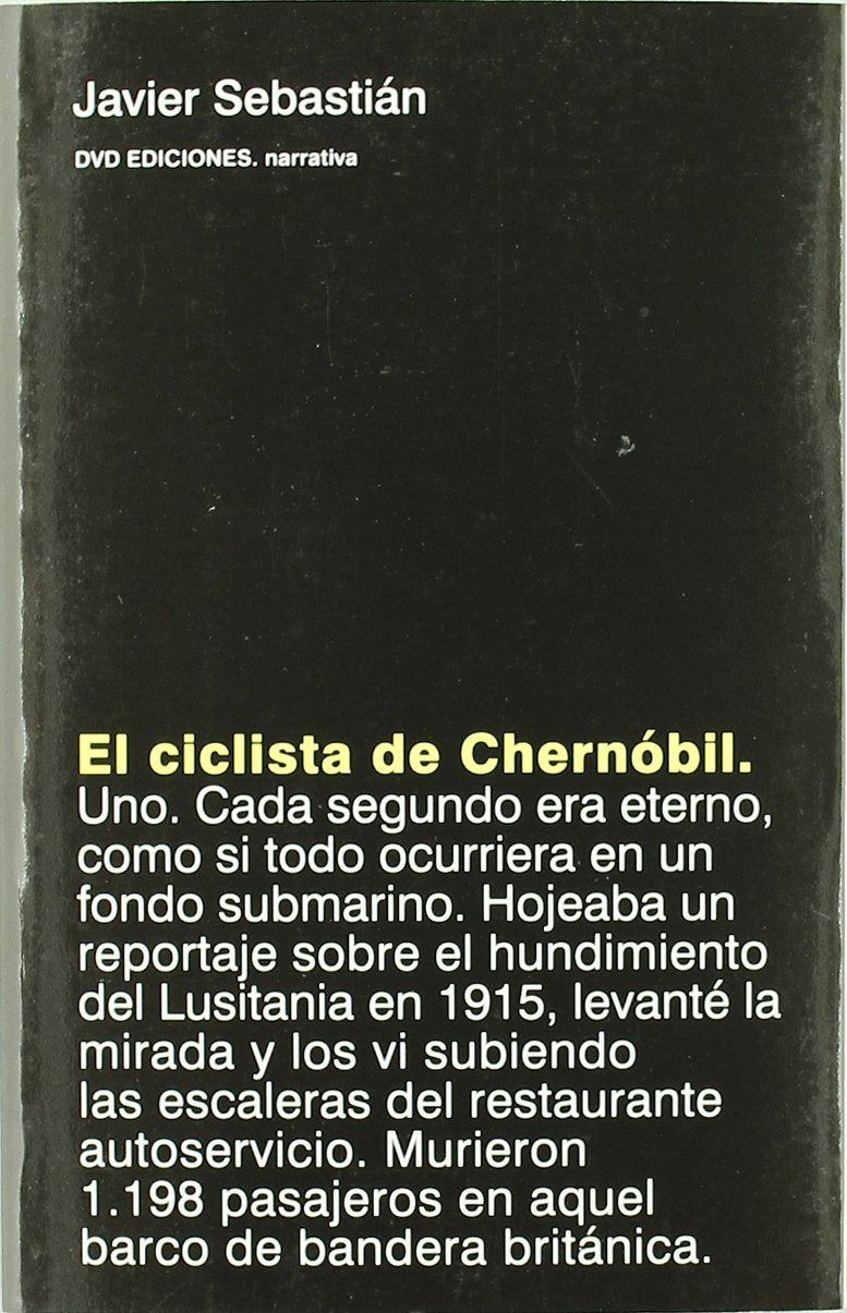 El cliclista de Chernobil book
