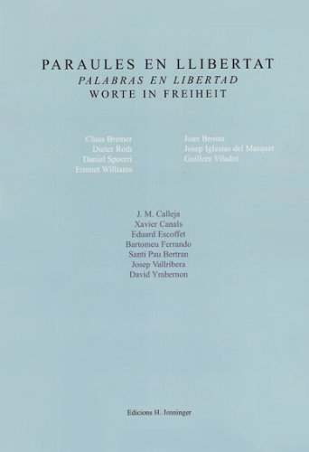 Worte in Freiheit (Paraules en Llibertat) Books