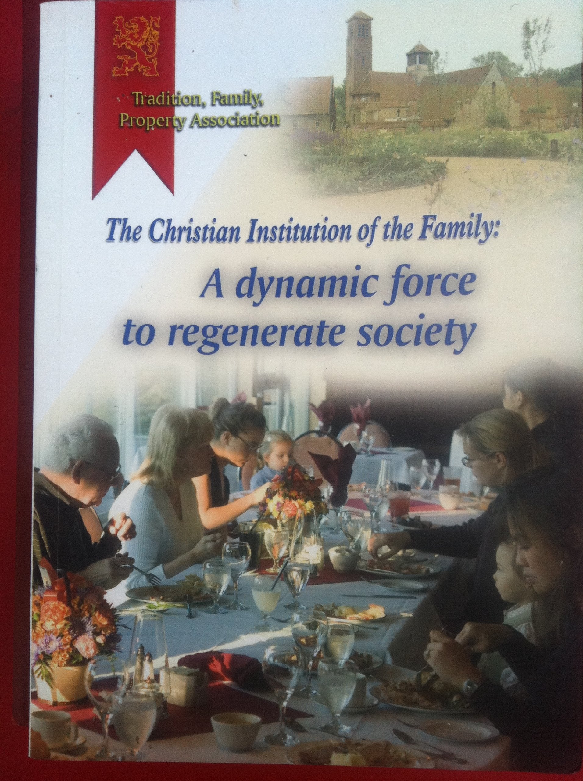 The Christian Insititution of the Family: A Dynamic Force to Regenerate Society Books