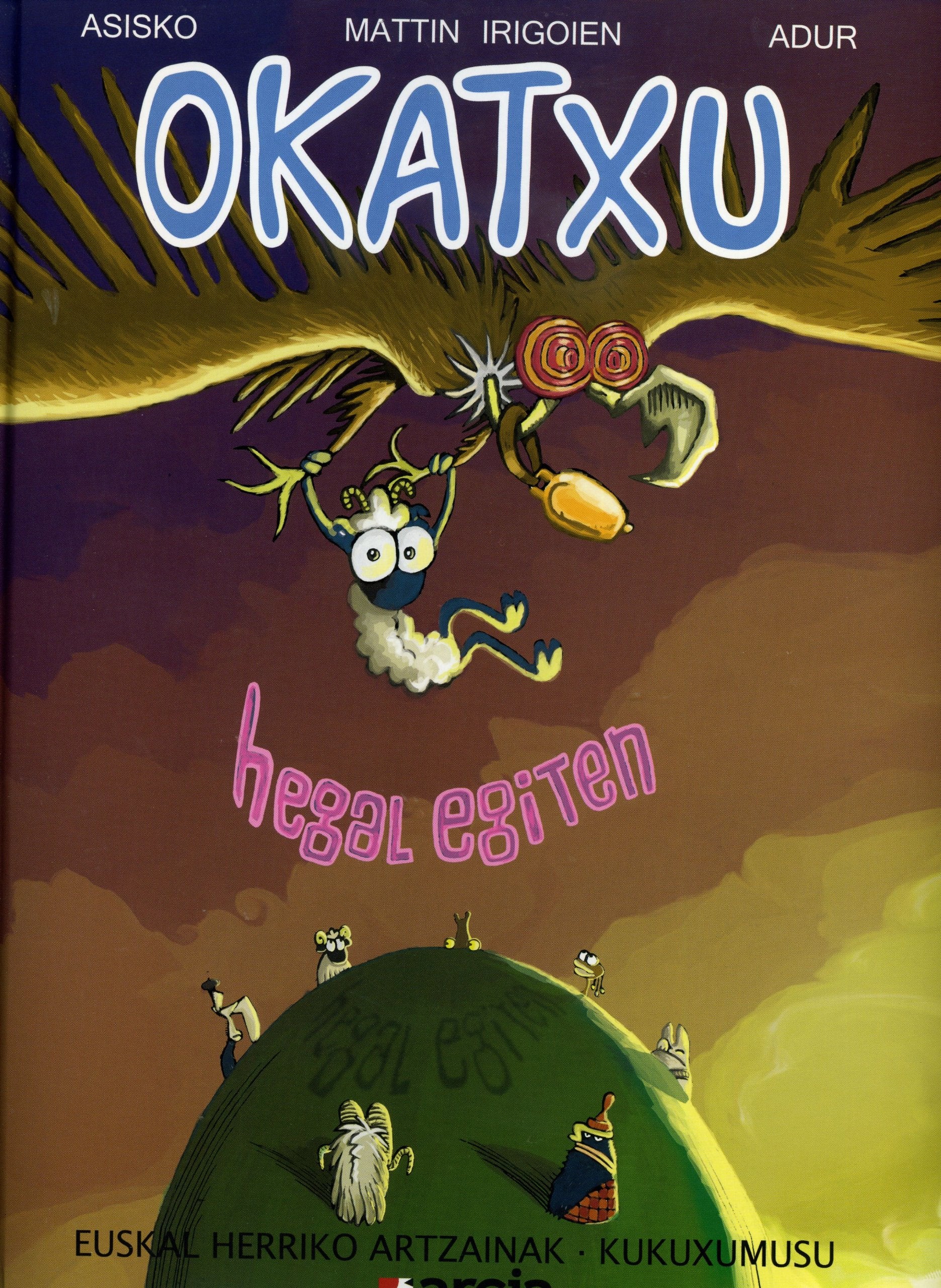 Okatxu - Hegal Egiten book