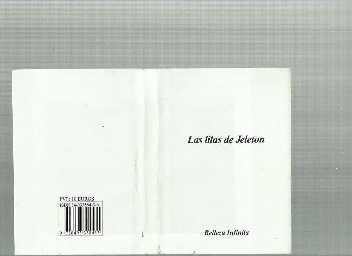Las lilas de jeleton book