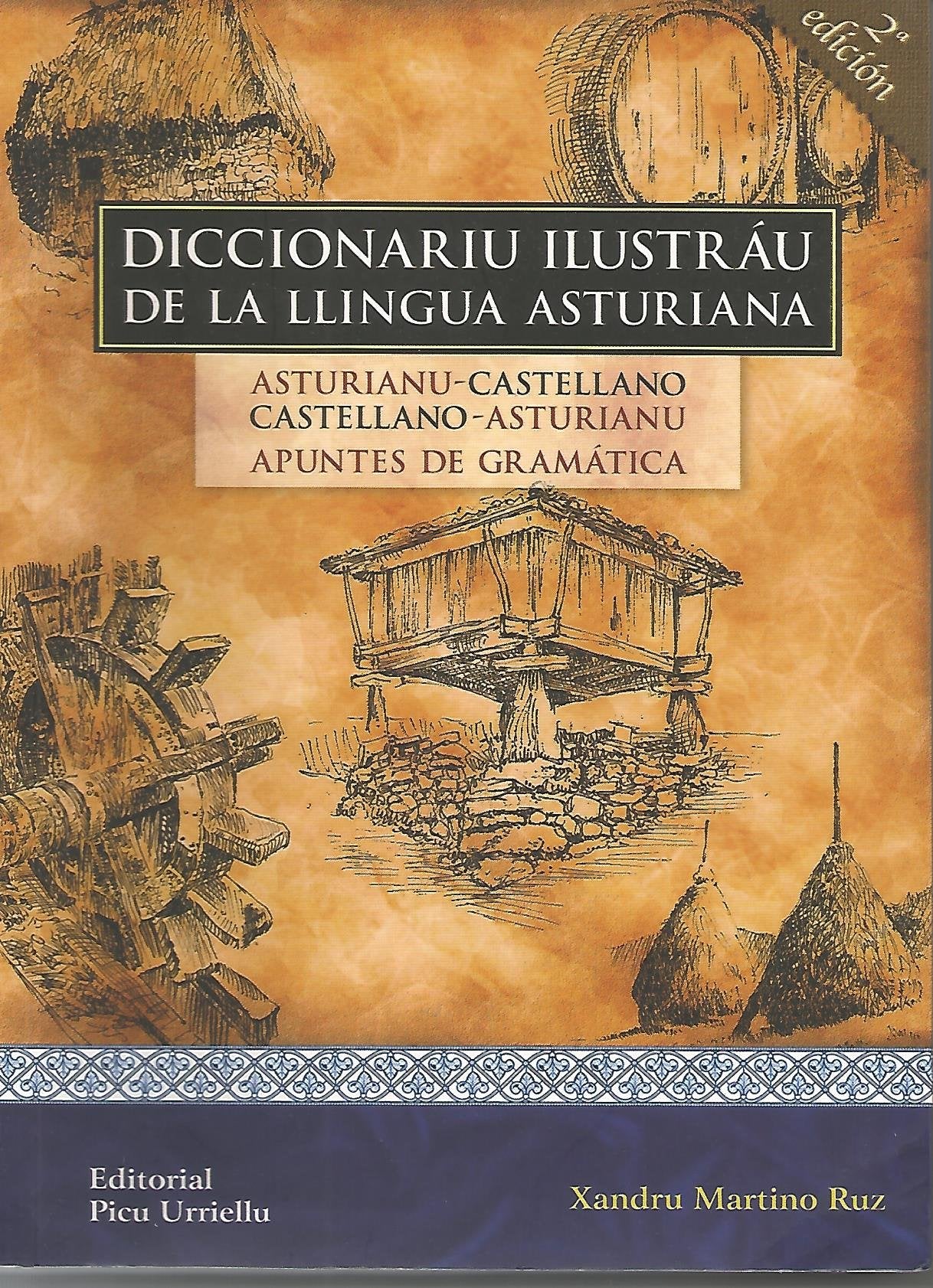 Diccionariu Ilustrau De La Llingua Asturiana book