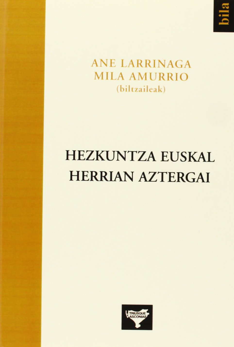 Hezkuntza euskal herrian aztergai book