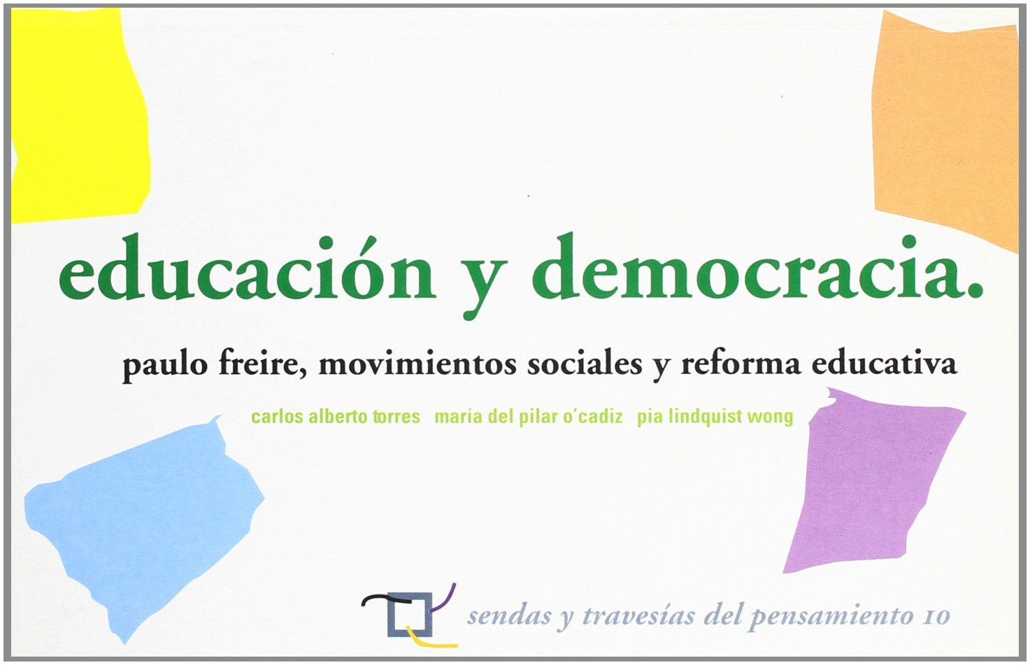 Educacion y democracia book