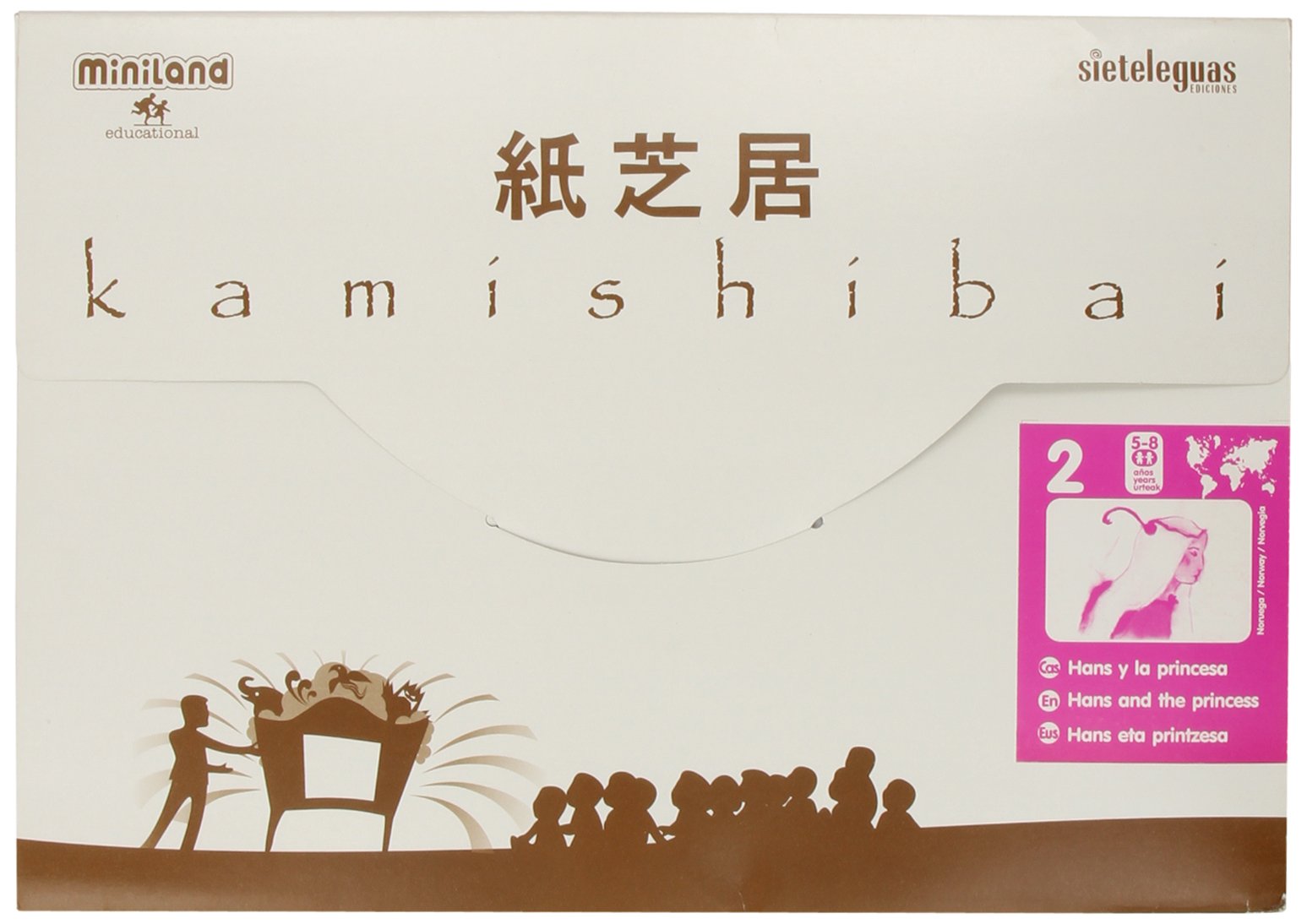 Hans y la princesa - kamishibai big (a3) Books