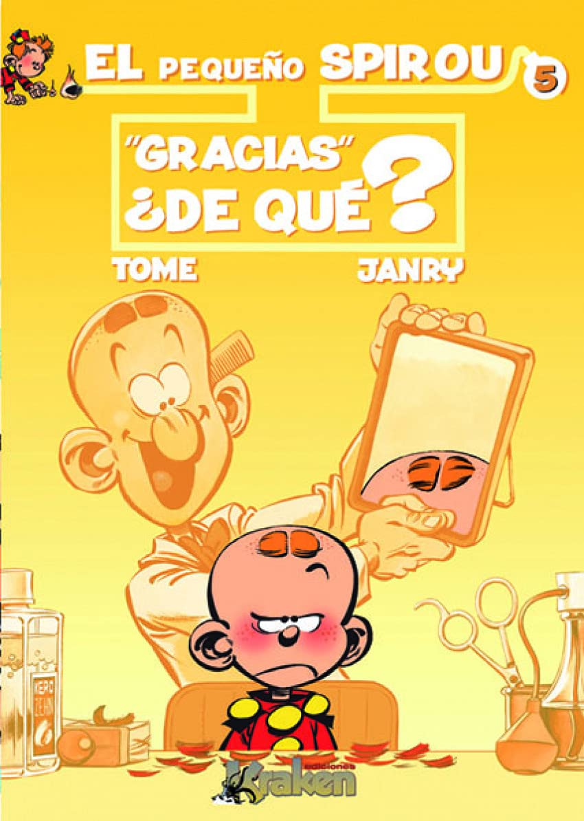 El pequeño Spirou 5, "Gracias", ¡de qué! Manga