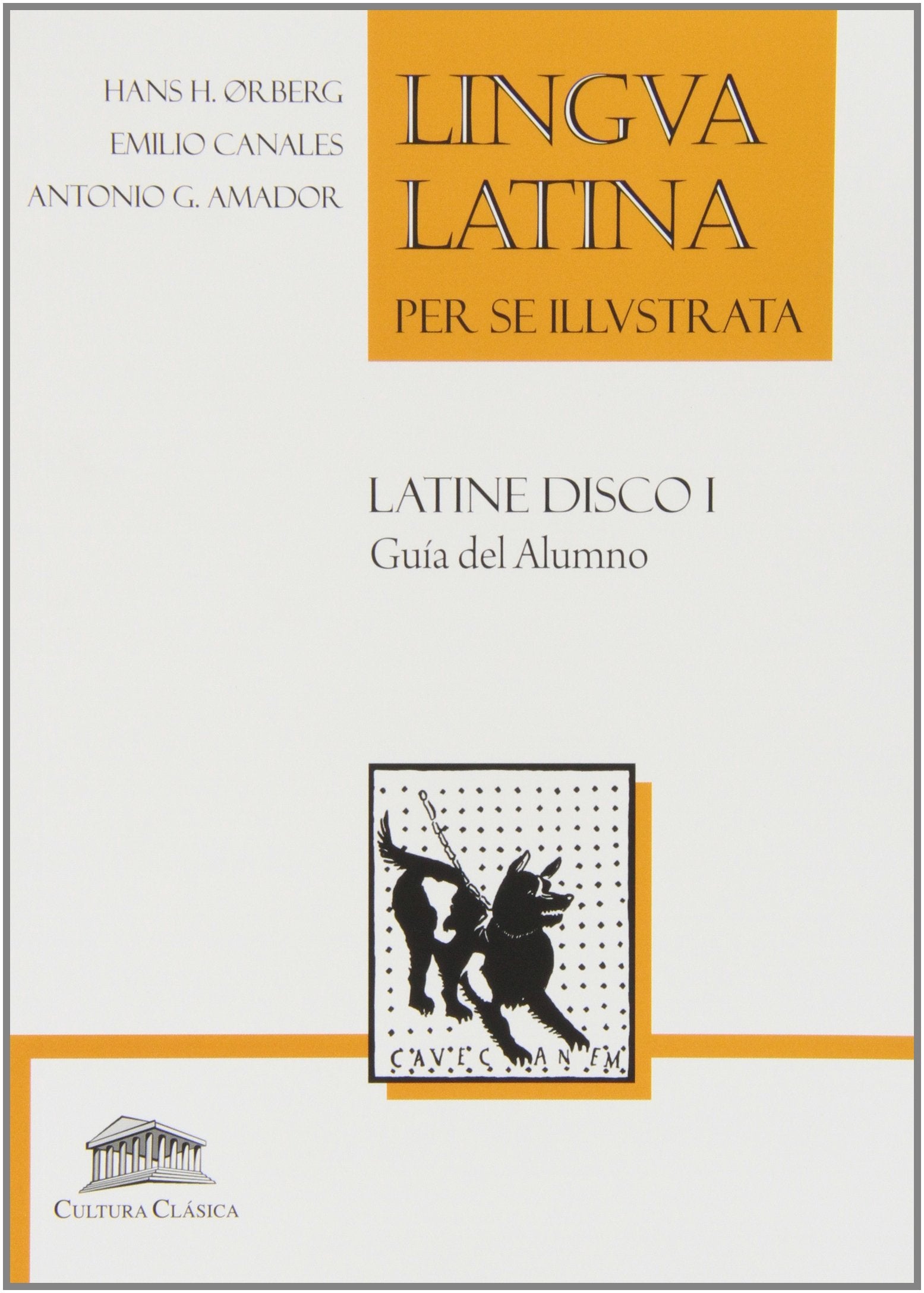 Latine disco (I) ("lingua latina per se illustrata") book