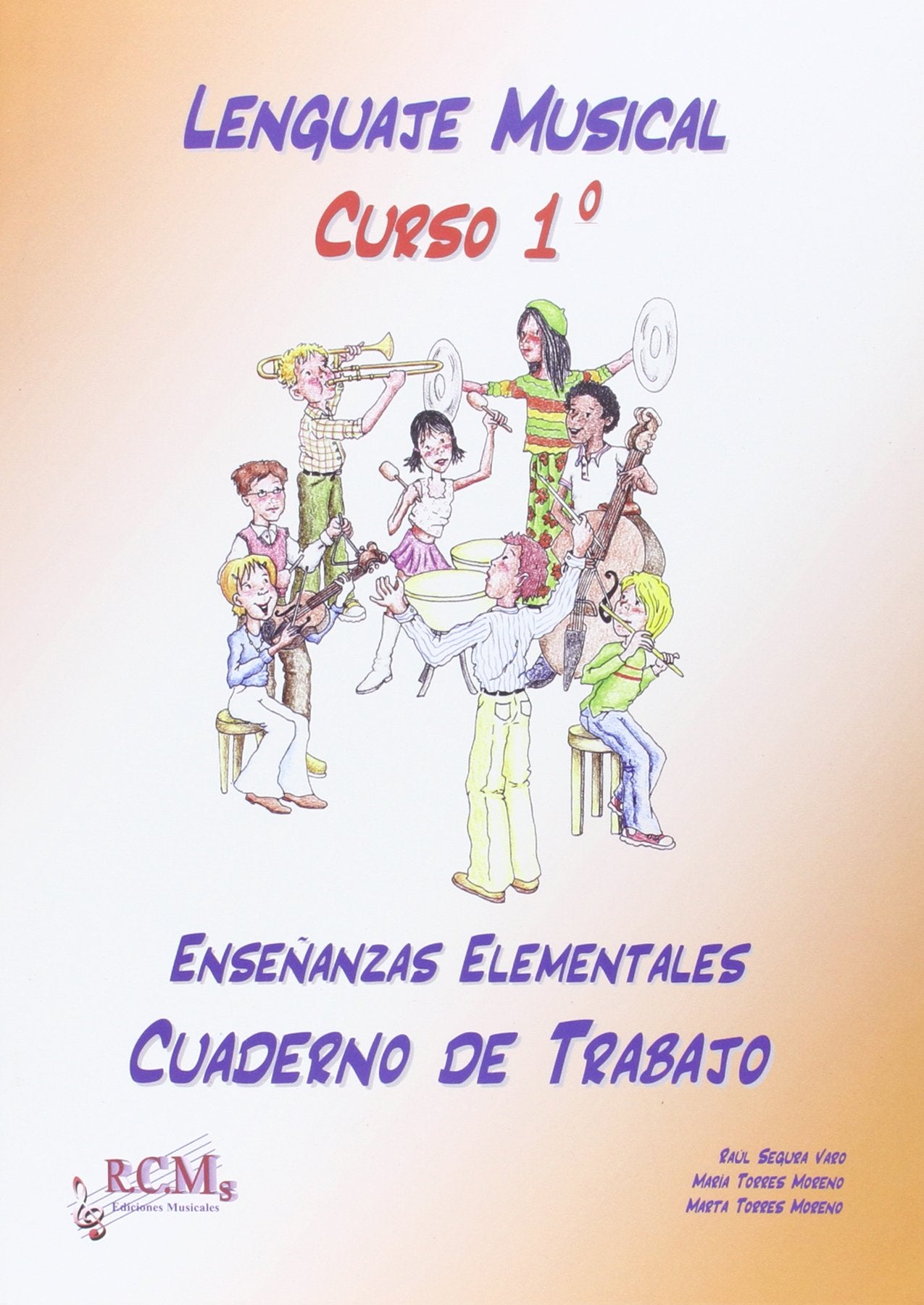 LENGUAJE MUSICAL, 1 ENSEÃ‘ANZAS ELEMENTALES. CUADERNO DE TRABAJO book