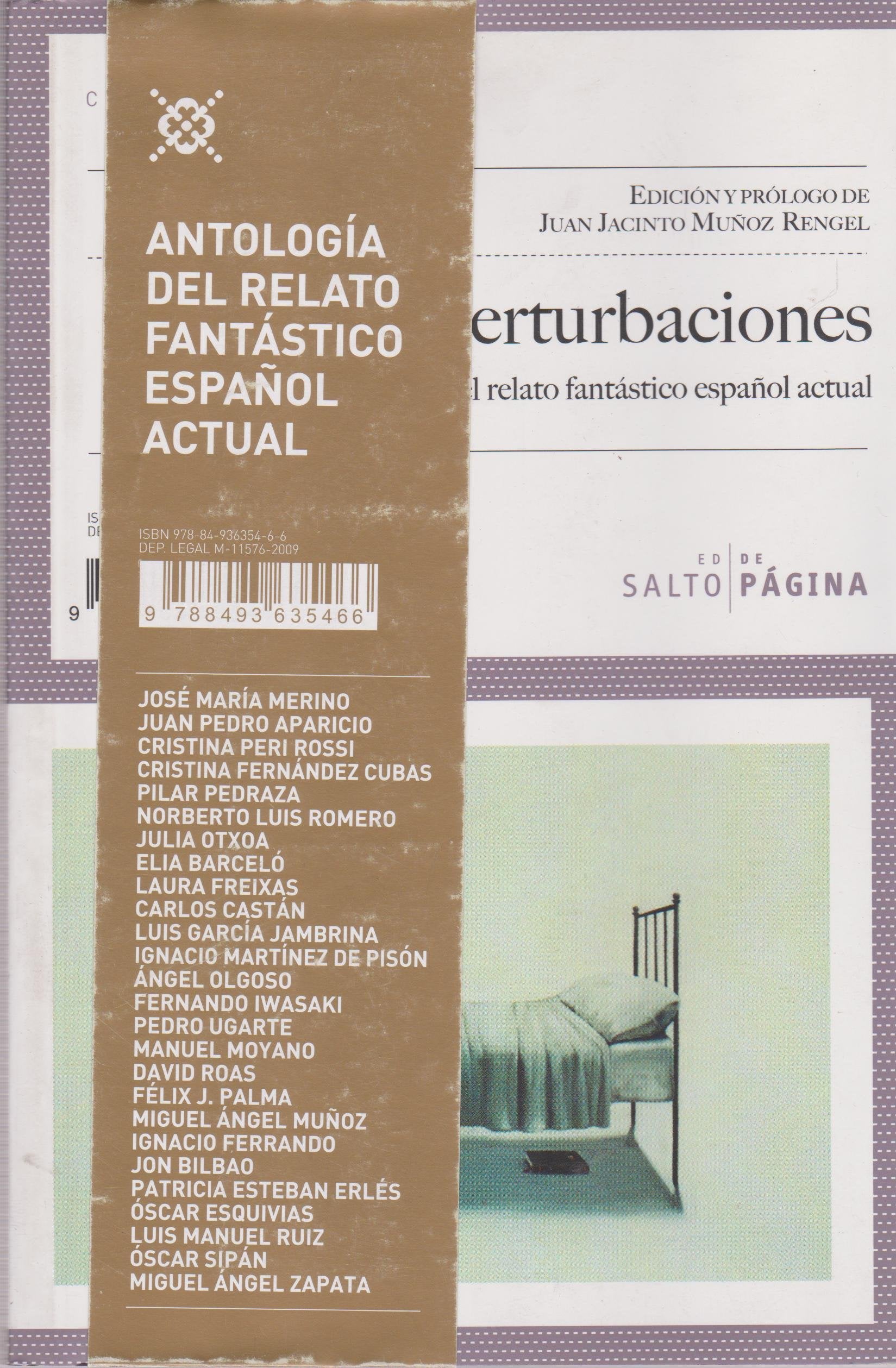 Perturbaciones : antología del relato fantástico español act Reading Aloud & Learning to Read