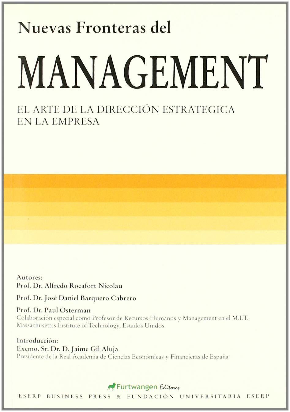 Nuevas fronteras de management Learning & Reference