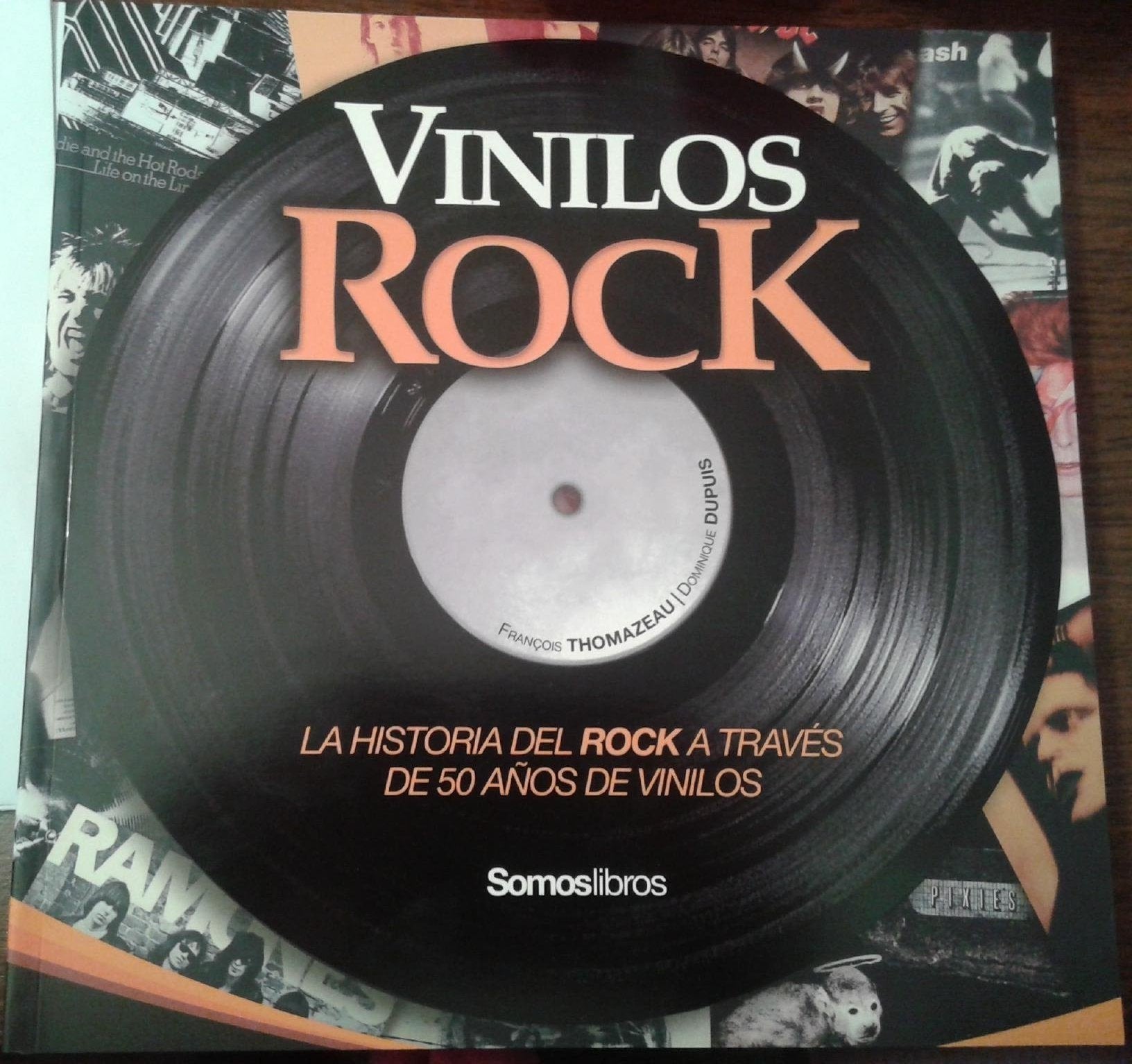 Vinilos-rock : breve historia del rock a través de 50 años de vinilos book