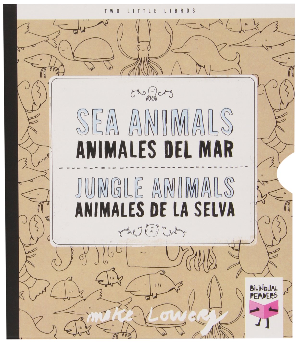 Sea Animals / Jungle Animals / Animales del mar / Animales de la selva book