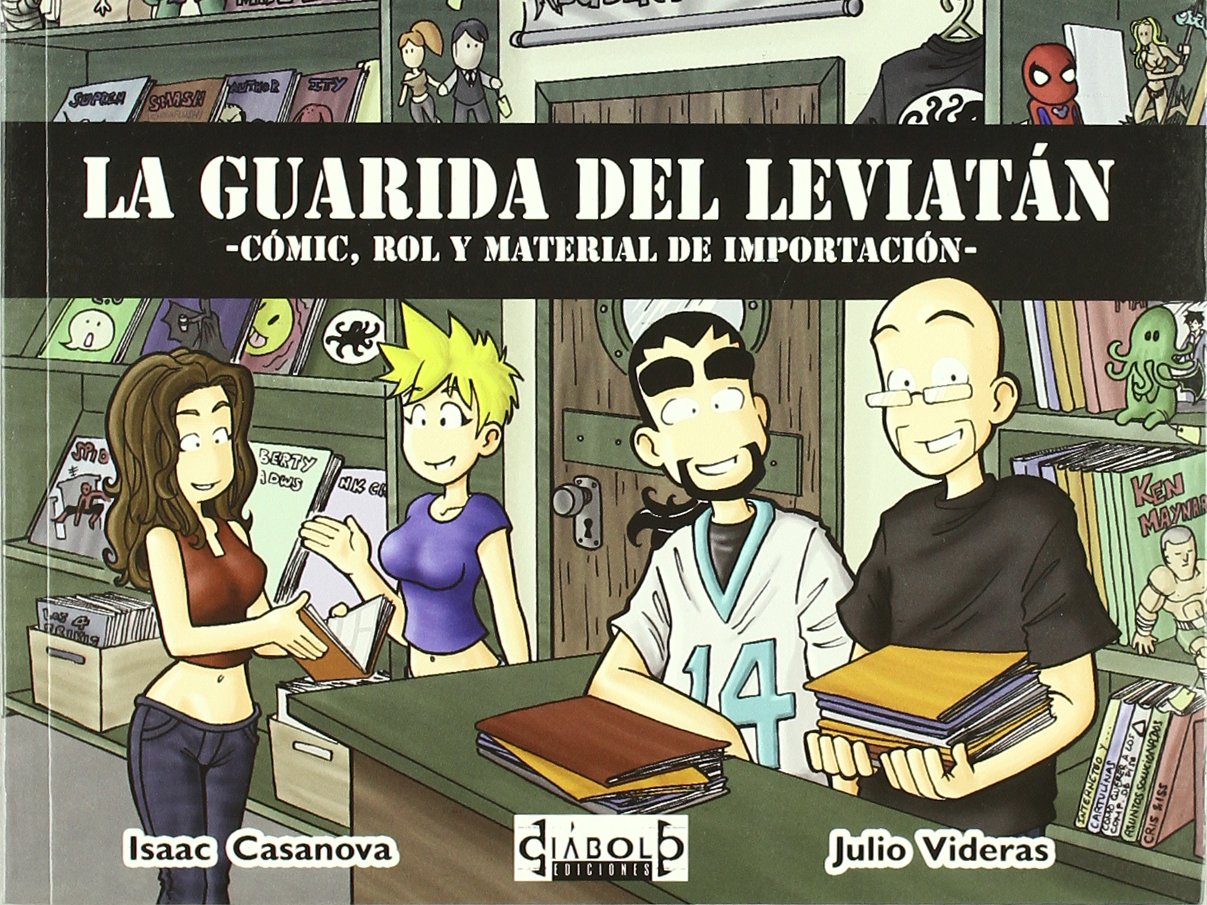 La guarida del Leviatán : cómic, rol y material de importación Manga
