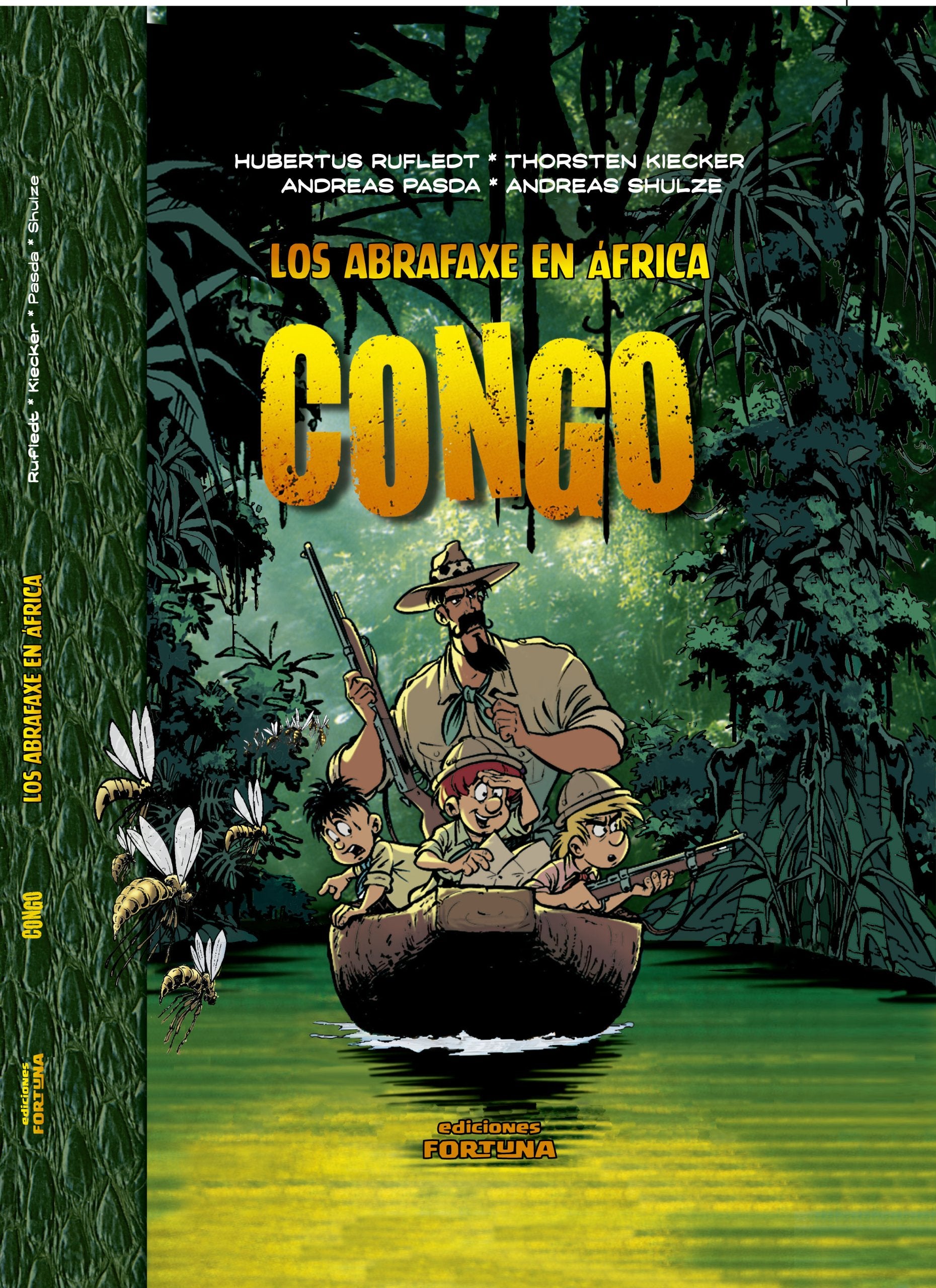 Congo: los Abrafaxe en África book