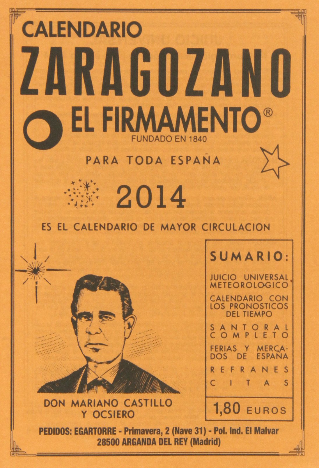 2014 - calendario zaragozano Books