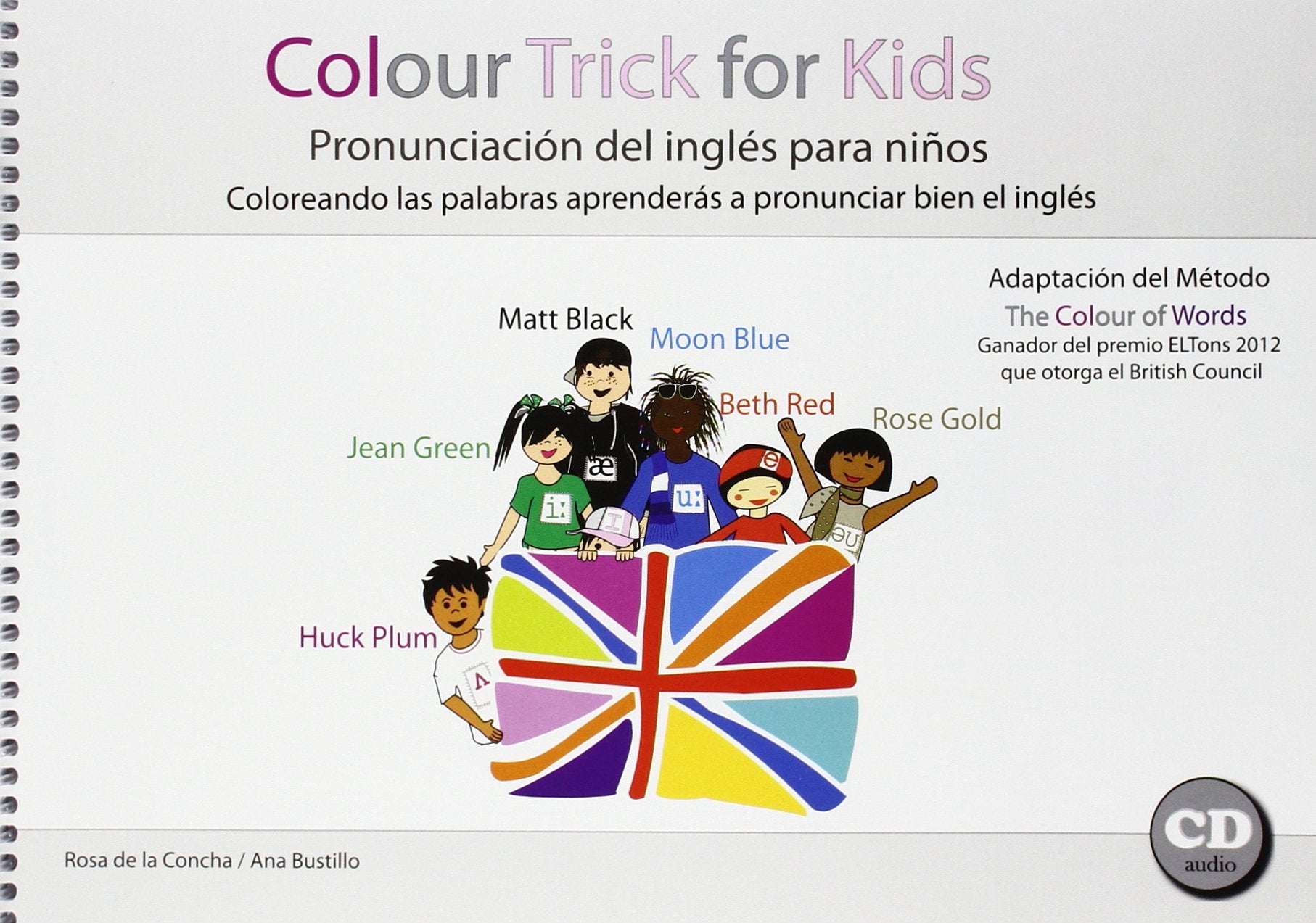 Colour trick for kids caja colores book