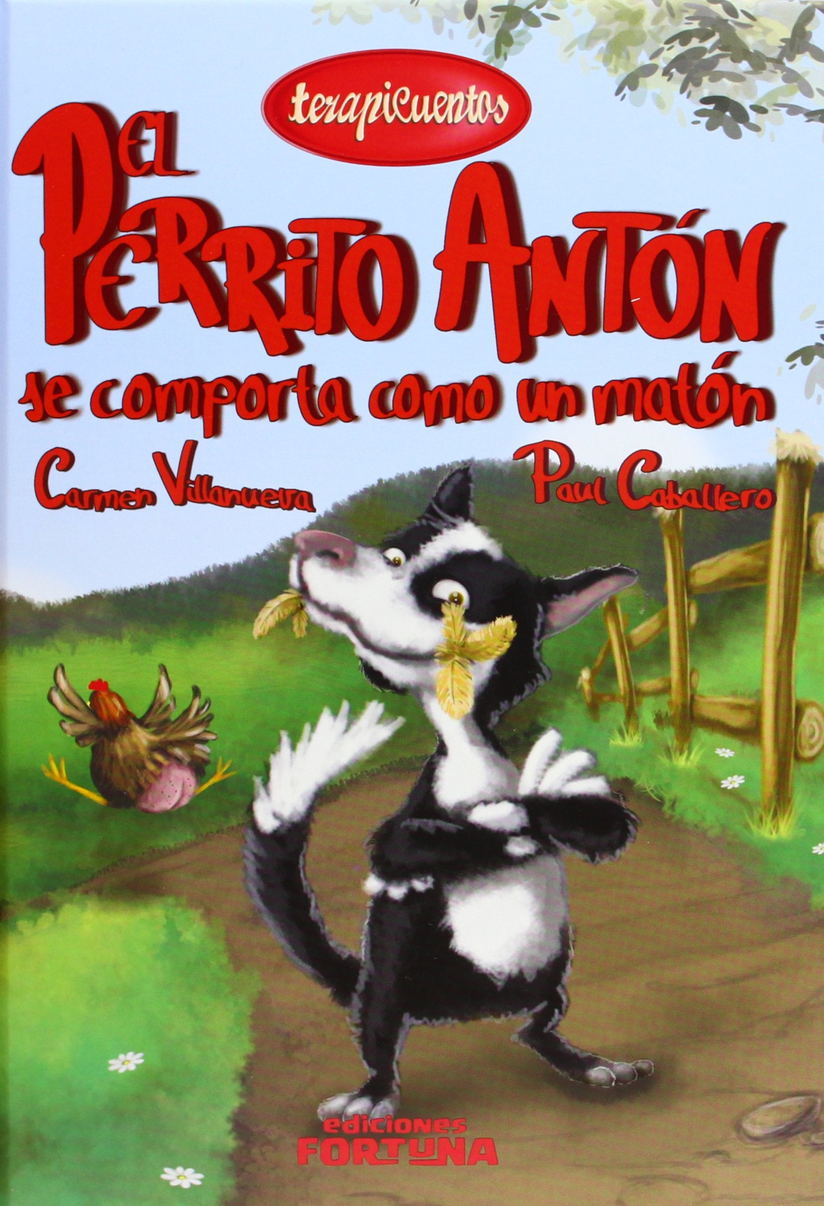El perrito Antón se comporta como un matón book