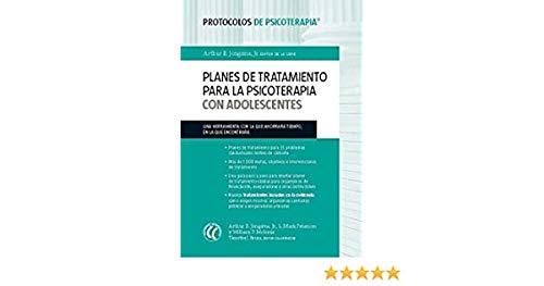 Planes de tratamiento para la psicoterapia con adolescentes book