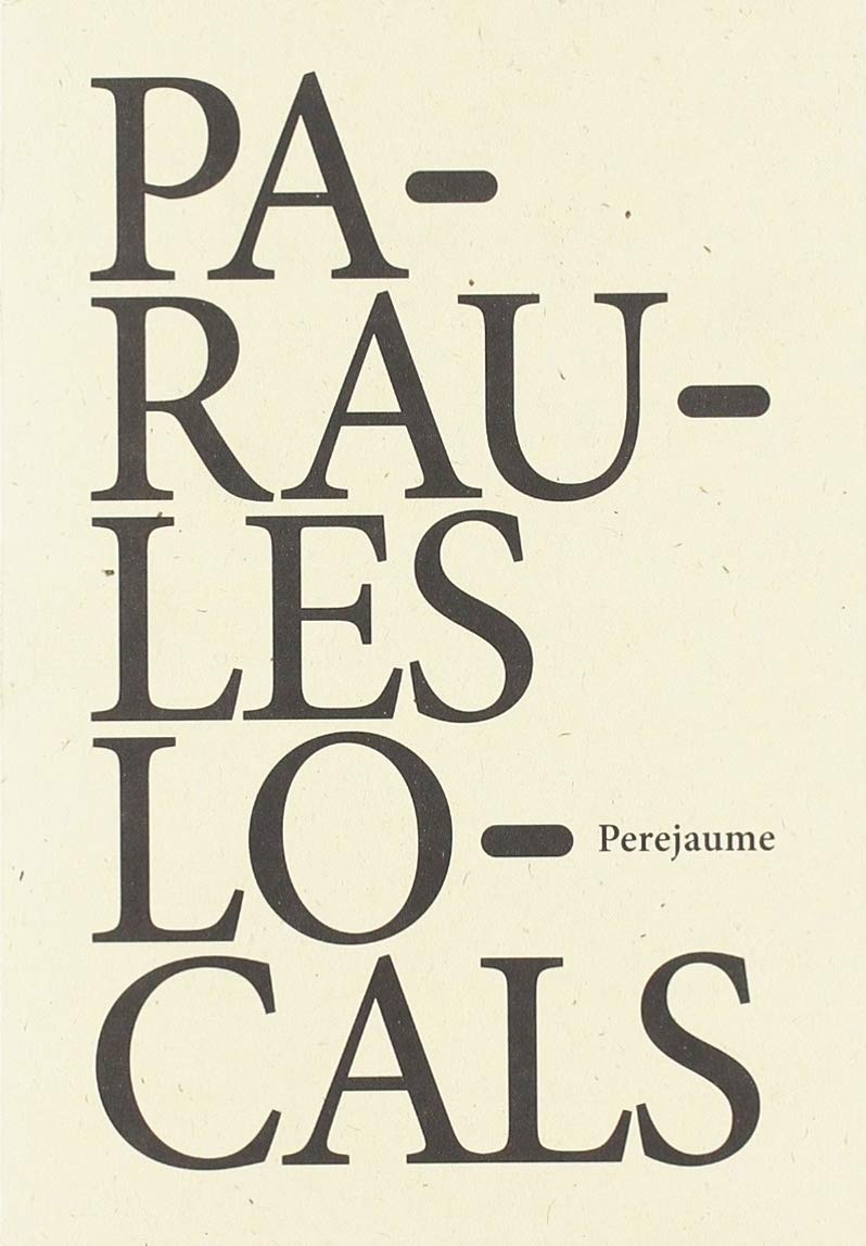 PARAULES LOCALS (Quarteres, Band 2) Contemporary literature