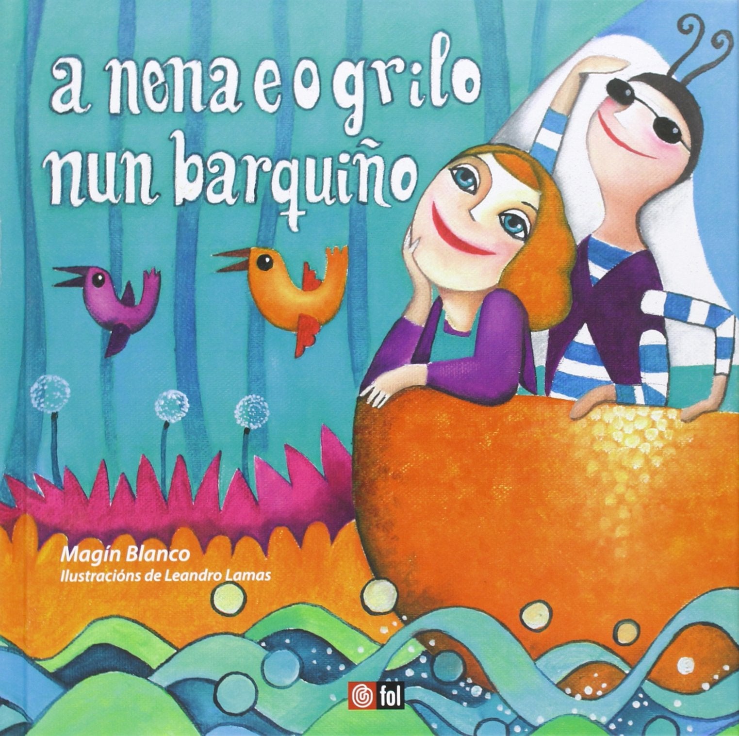 A nena e o grilo nun barquiño Learning & Reference